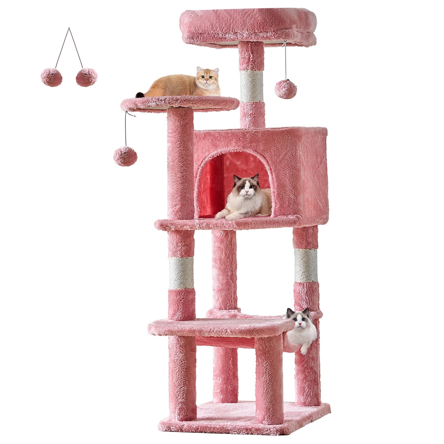Cat Climbing Tower Indoor Play Sleep