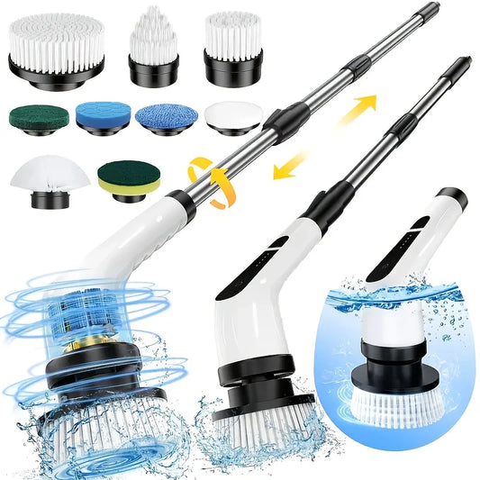 9-in-1 Cordless Electric Spin Scrubber