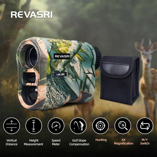 6x 1000M Laser Rangefinder Monocular