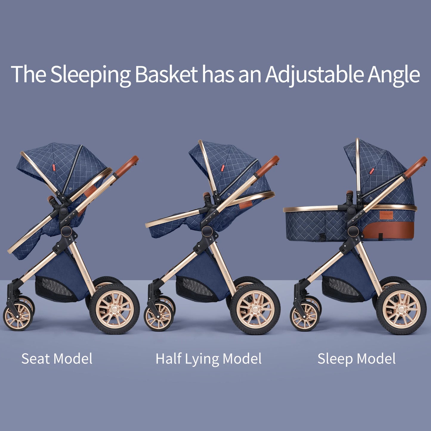 All-in-One Luxury Stroller Versatile 3-in-1