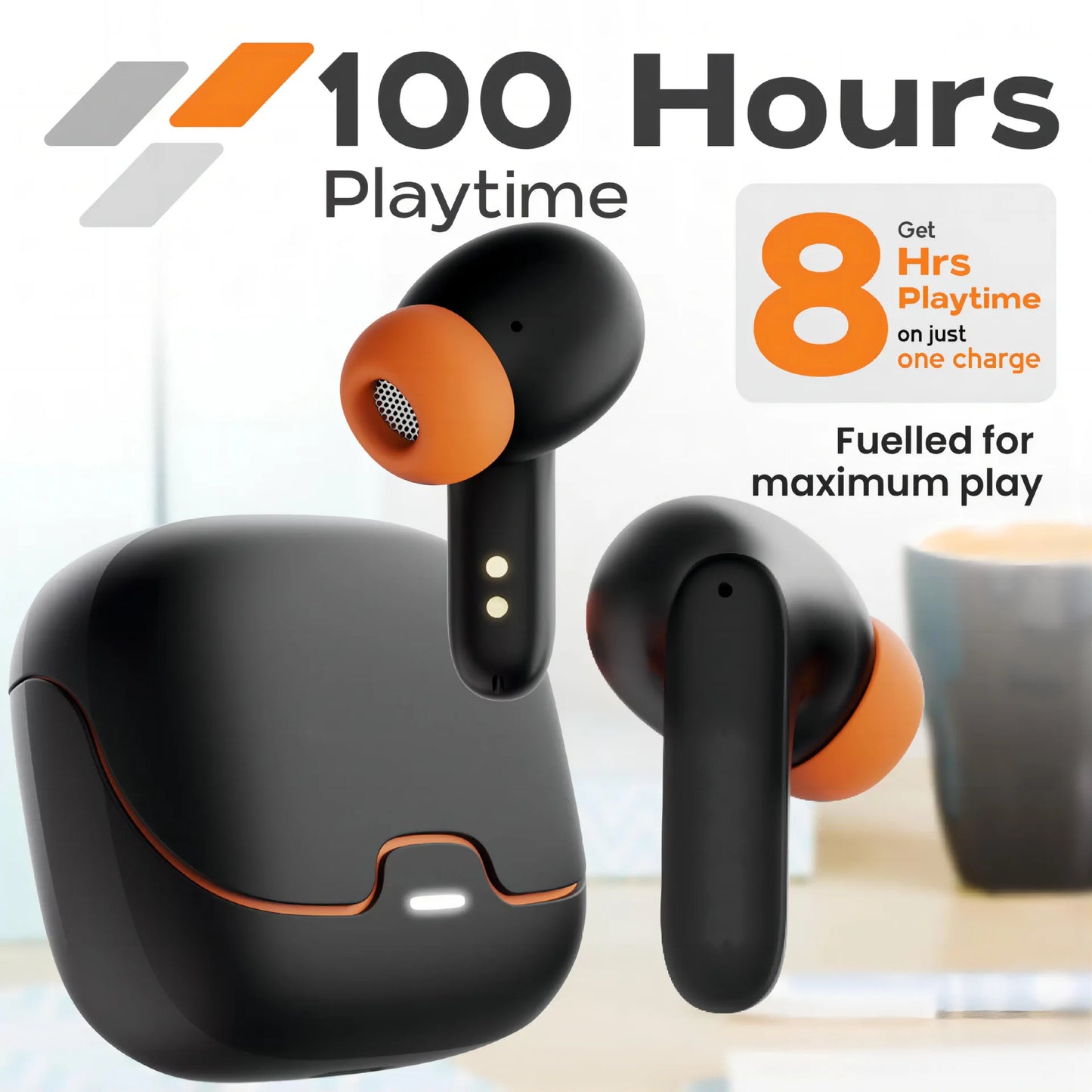 TWS Wireless Earbuds BT 5.4 Noise Reduction
