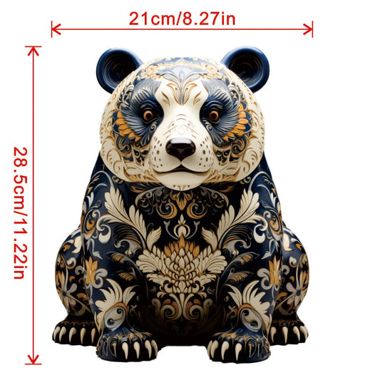 Panda Natural Wood Jigsaw Puzzle