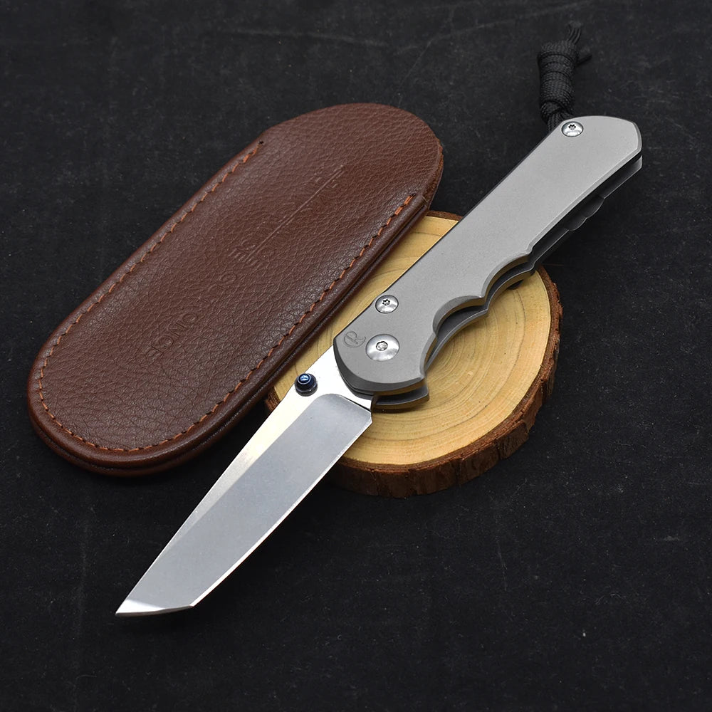 Chris Reeve CR S35VN Titanium Knife EDC