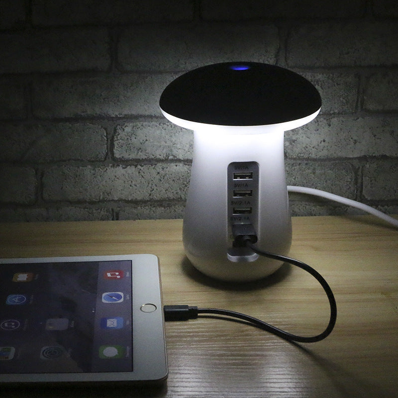 Multifunction Mushroom Lamp USB Charger