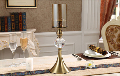 Dining Table Glass Candle Holder