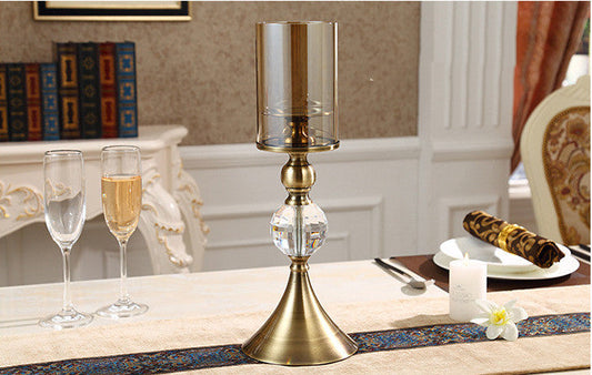 Dining Table Glass Candle Holder