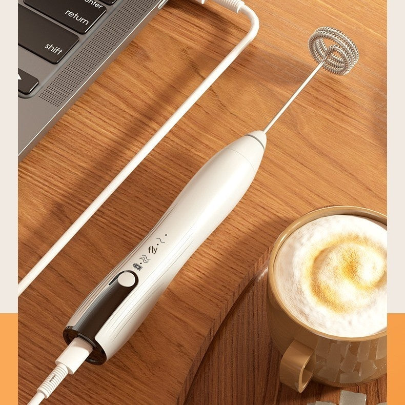 Rechargeable Electric Egg Beater & Milk Frother