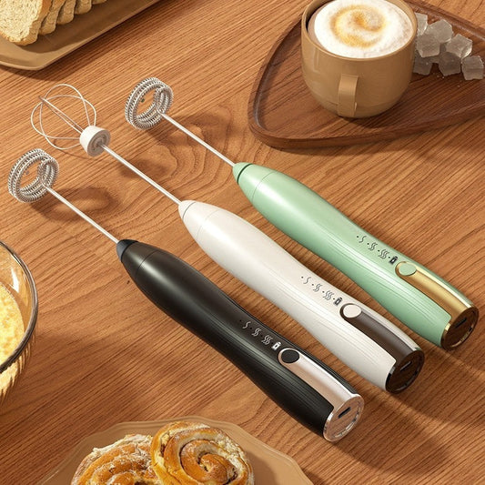 Rechargeable Electric Egg Beater & Milk Frother