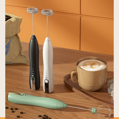 Rechargeable Electric Egg Beater & Milk Frother