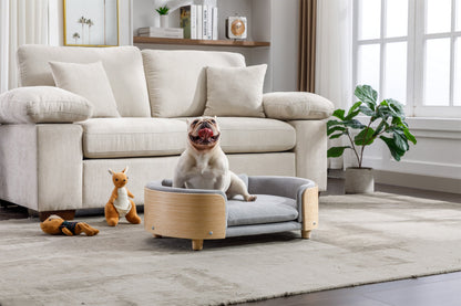 Scandinavian Style Elevated Dog Bed