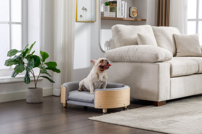 Scandinavian Style Elevated Dog Bed