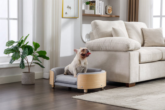 Scandinavian Style Elevated Dog Bed