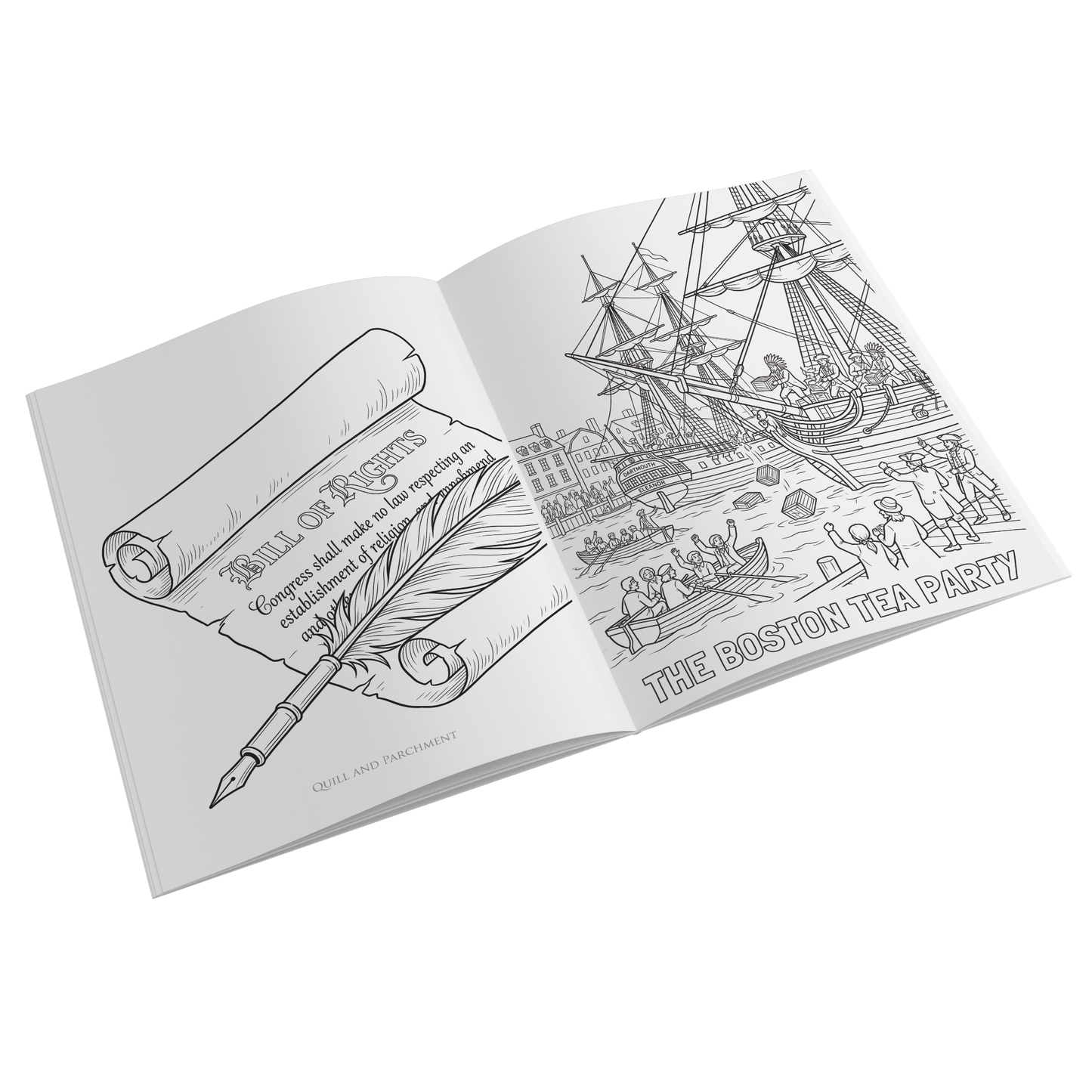 America 250th Anniversary Coloring Book