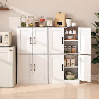 Bathroom Cabinet With Doors And Adjustable Shelves
