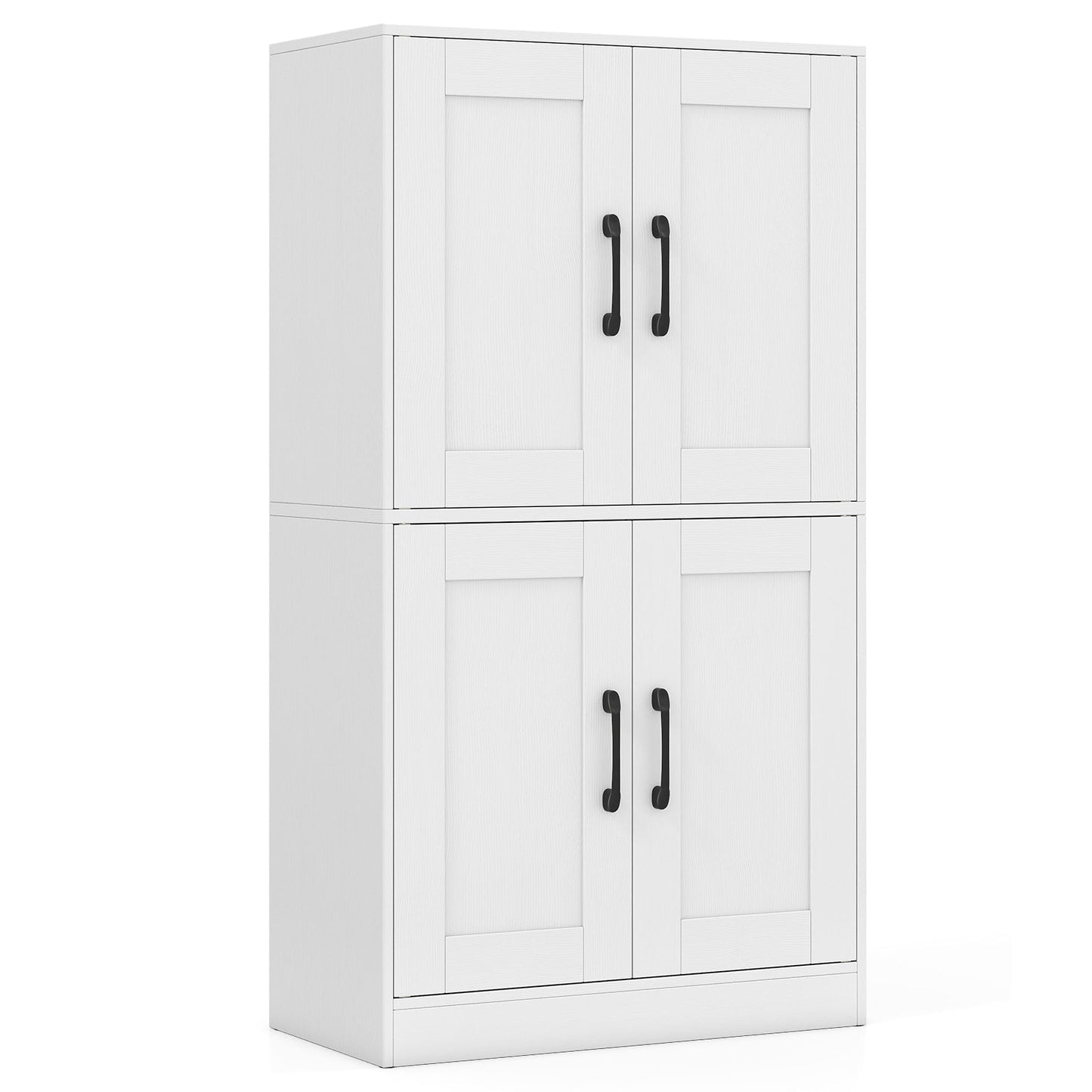 Bathroom Cabinet With Doors And Adjustable Shelves