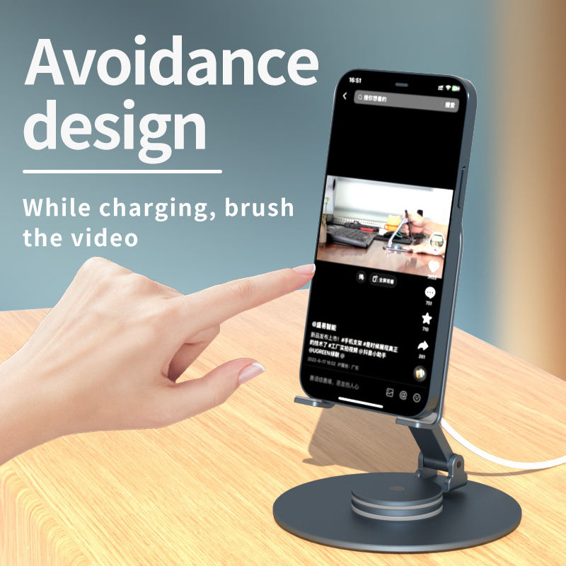 Wireless Charging Desktop Magnetic Phone Holder