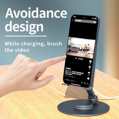 Wireless Charging Desktop Magnetic Phone Holder