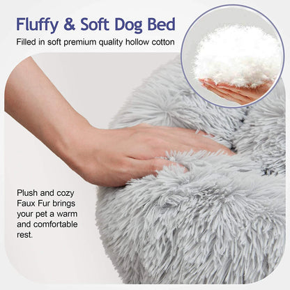 Donut  Pet Bed Warm Soft Plush
