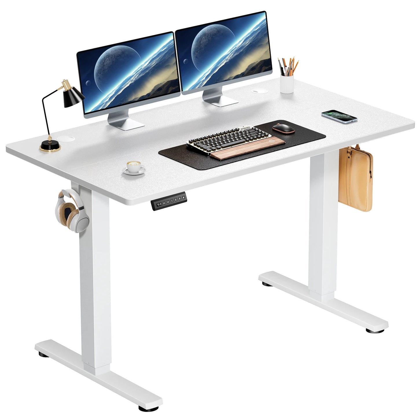 Electric Stand Sit Down Height Adjustable Desk