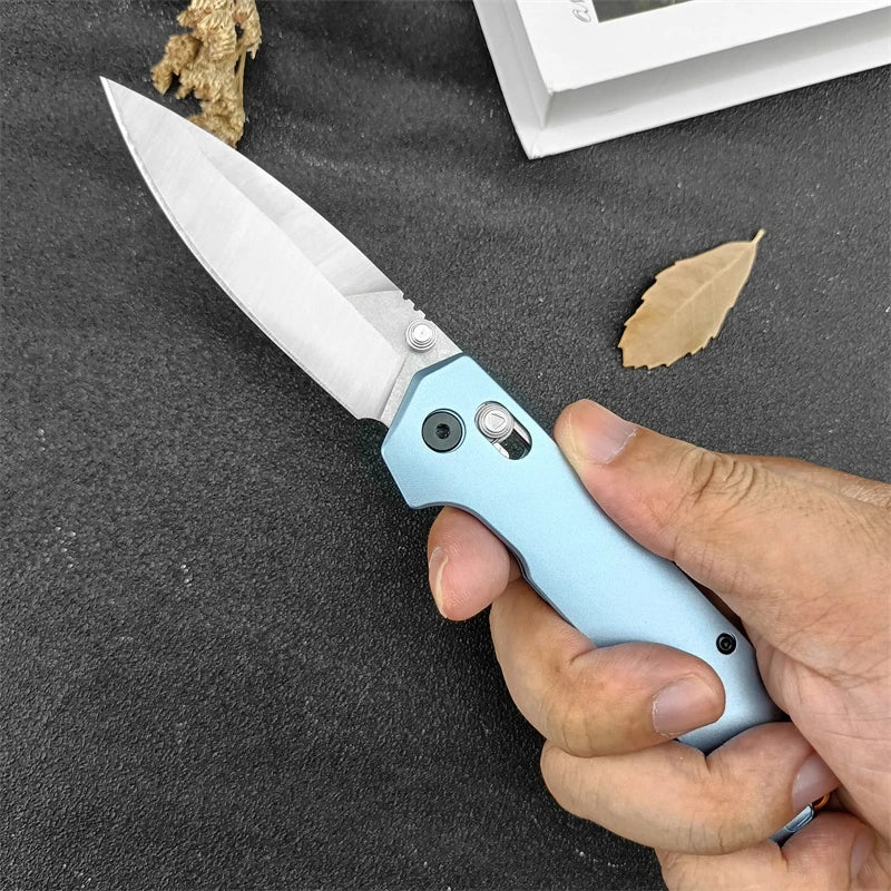Aluminum Folding Knife with D2 Steel Blade