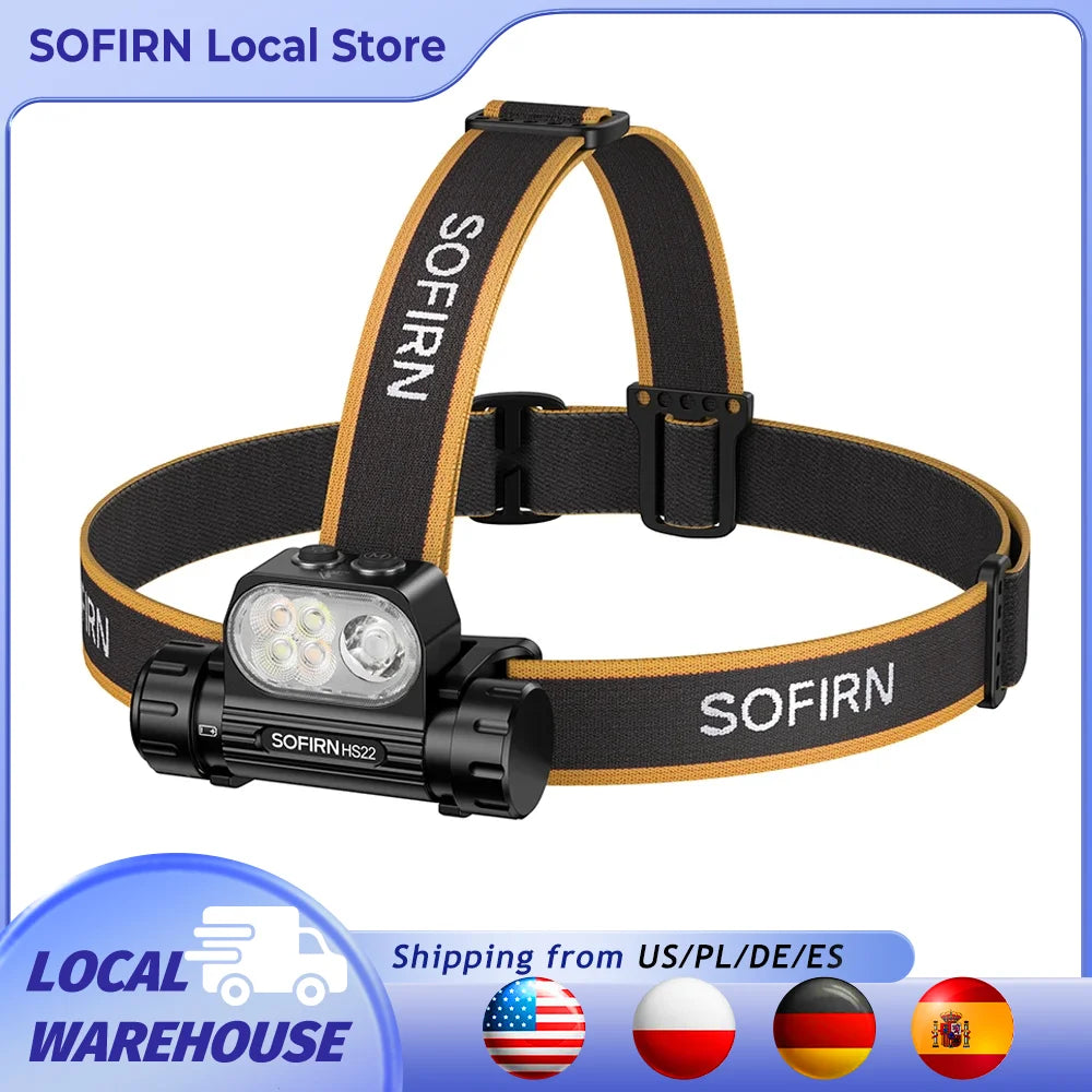 Headlamp  Flashlight 2700-6000K LED Color