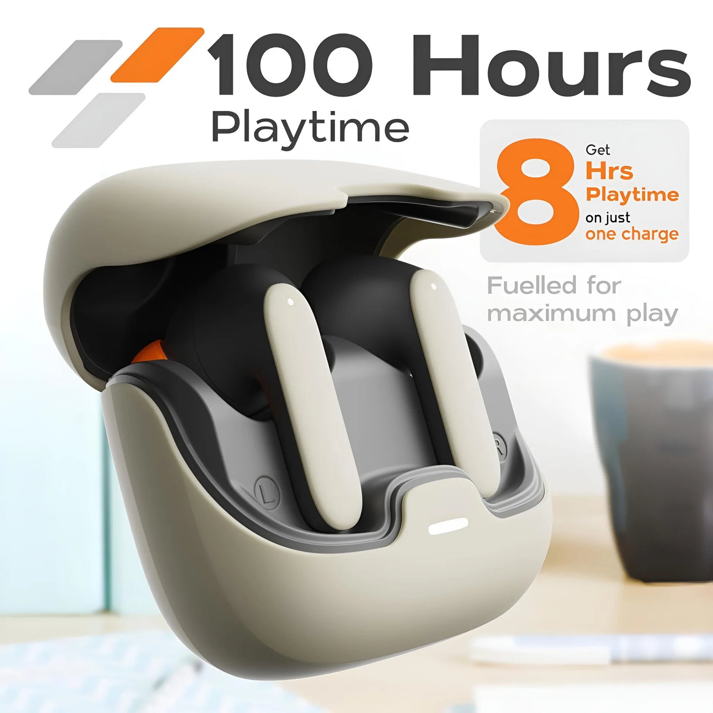 TWS Wireless Earbuds BT 5.4 Noise Reduction