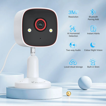 Outdoor/Indoor Security Camera WIFI Day/Night Monitor