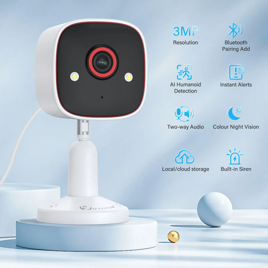 Outdoor/Indoor Security Camera WIFI Day/Night Monitor