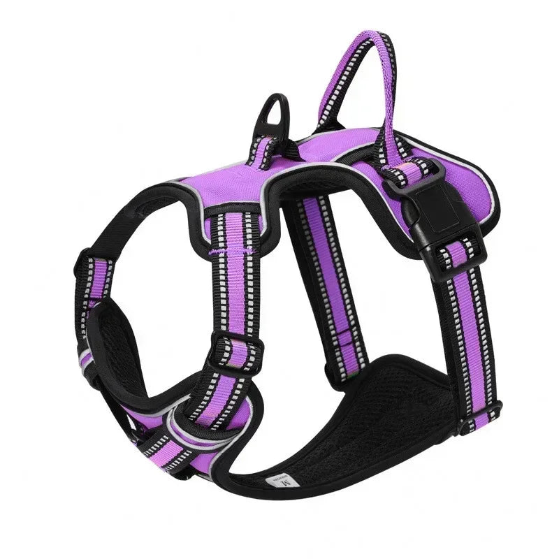 Adjustable Nylon Dog Harness No Pull