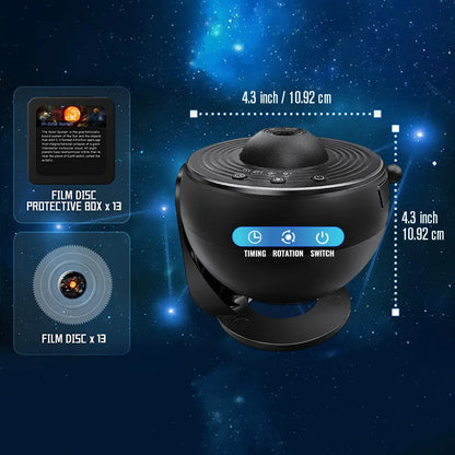 Planetarium Star Projector Realistic Night Light