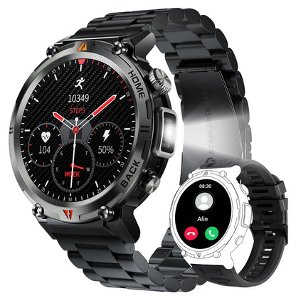Bluetooth Smartwatch Touch Screen Health Monitor