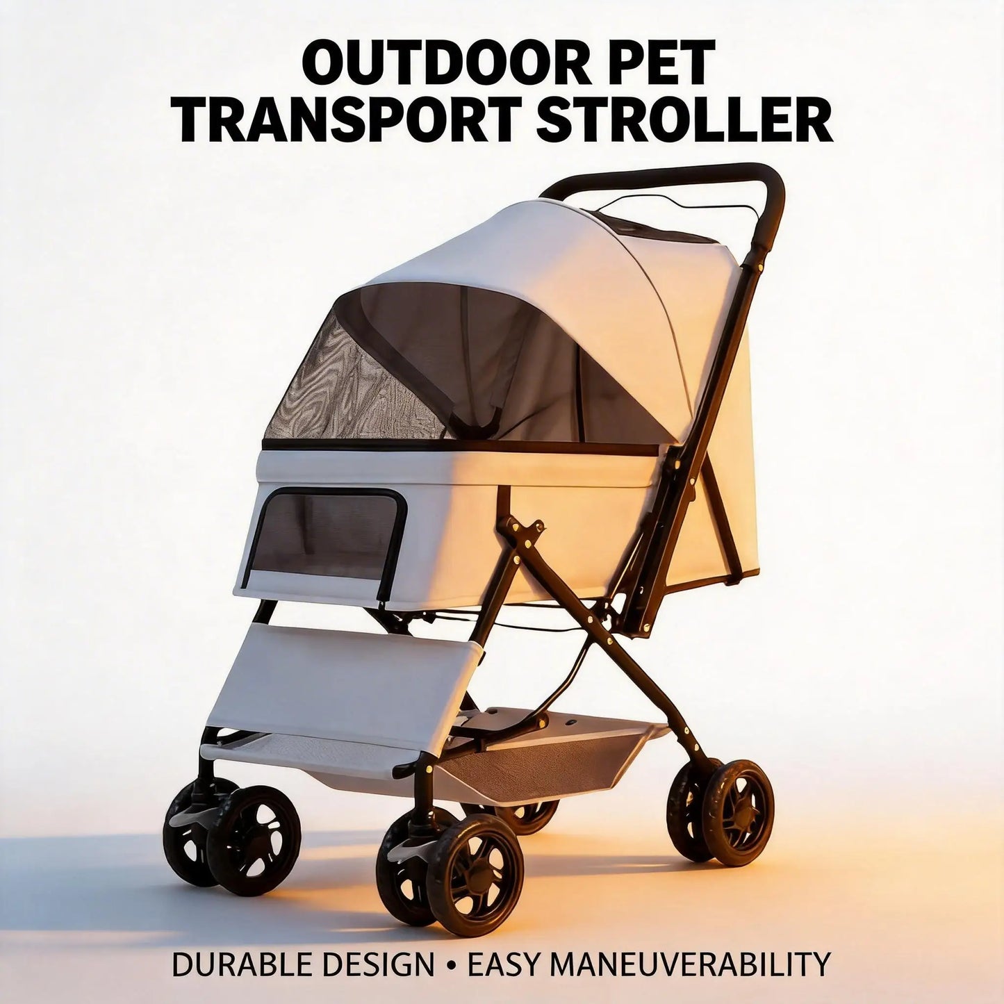 Pet Cart for Small Medium Dogs Cats