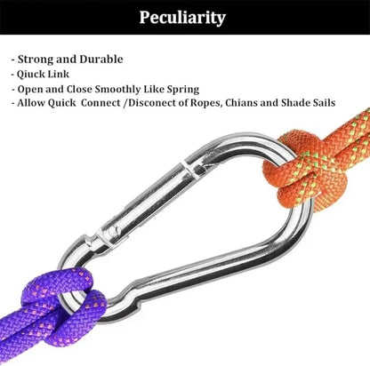 Mini Carabiner Alloy Mountaineering Outdoor