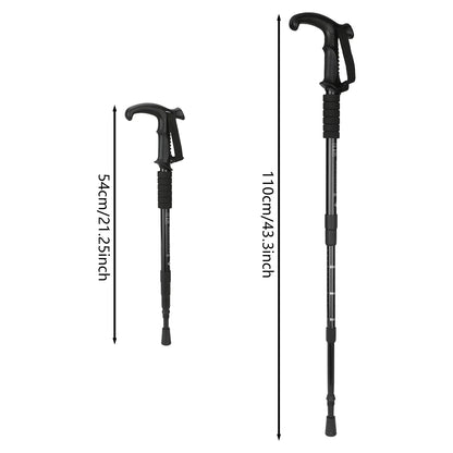 Hiking Sticks Walking Trekking Poles Mountaineering