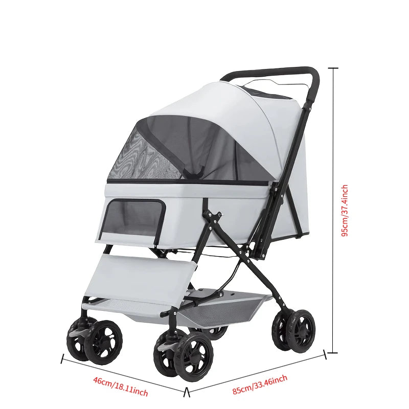 Pet Cart for Small Medium Dogs Cats