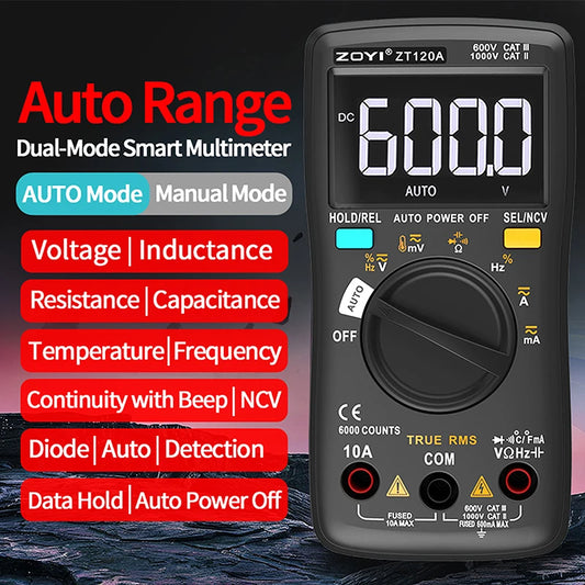 Fully-Auto Pocket Digital Smart Multimeter Tool