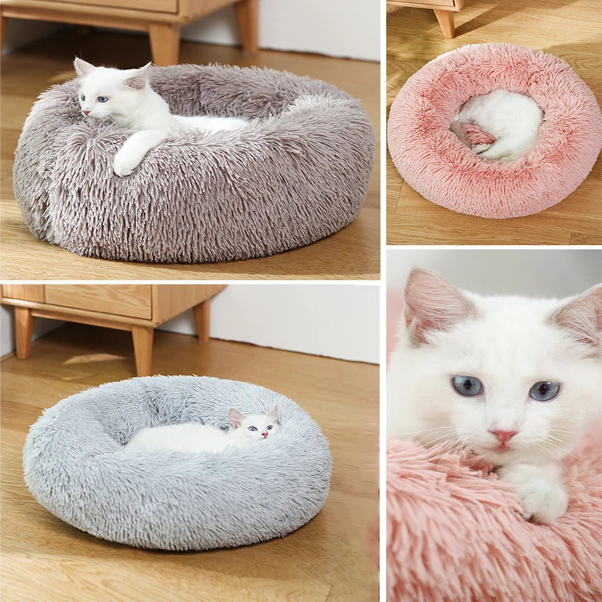 Donut  Pet Bed Warm Soft Plush