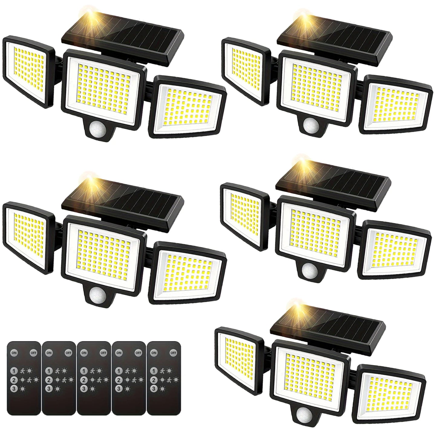 Solar Outdoor Motion Sensor Security Light