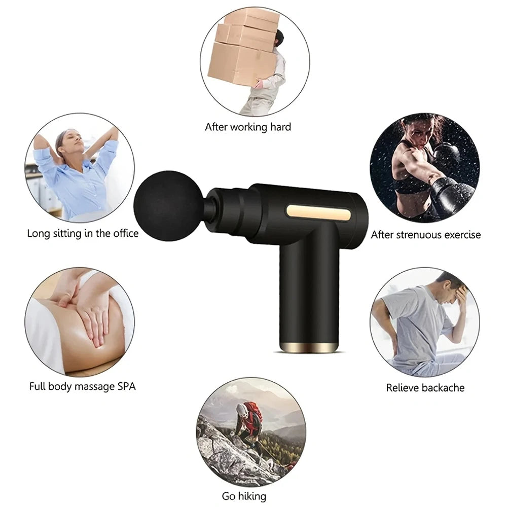 Massage Gun Electric Massager Body Relaxation