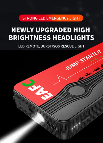 Car Jump Starter Power Bank Battery Booster