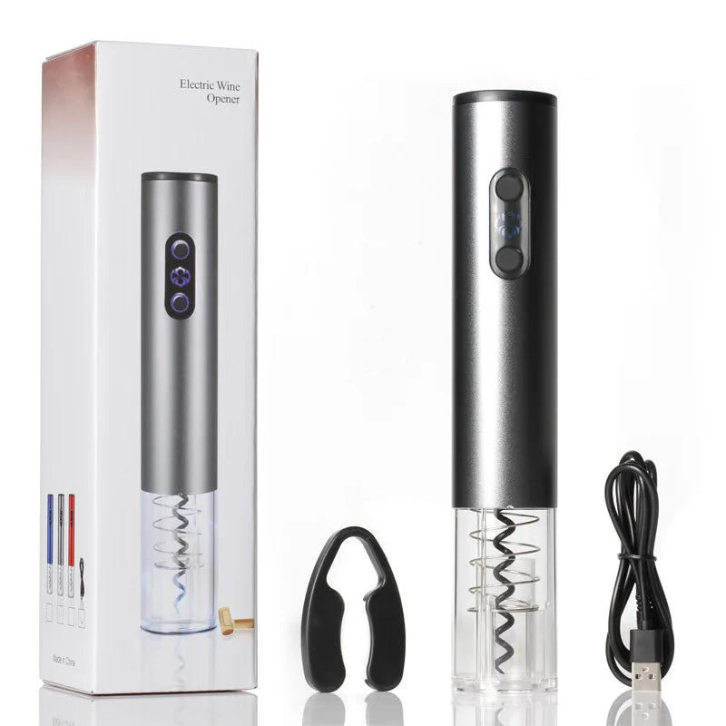 Electric Wine Opener Rechargeable Automatic Corkscrew