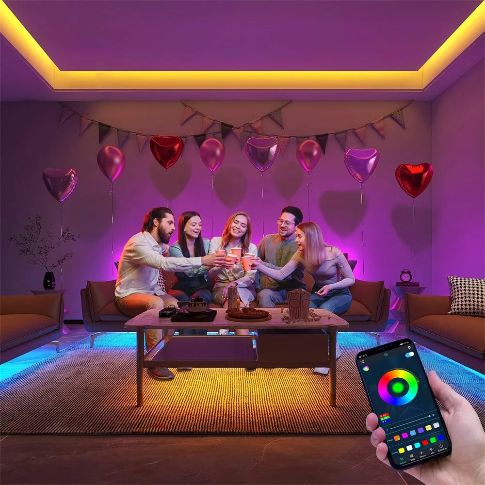 WIFI LED strip, strip music synchronous color change