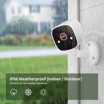 Outdoor/Indoor Security Camera WIFI Day/Night Monitor