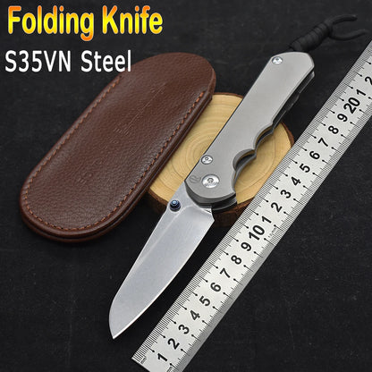 Chris Reeve CR S35VN Titanium  Knife  EDC