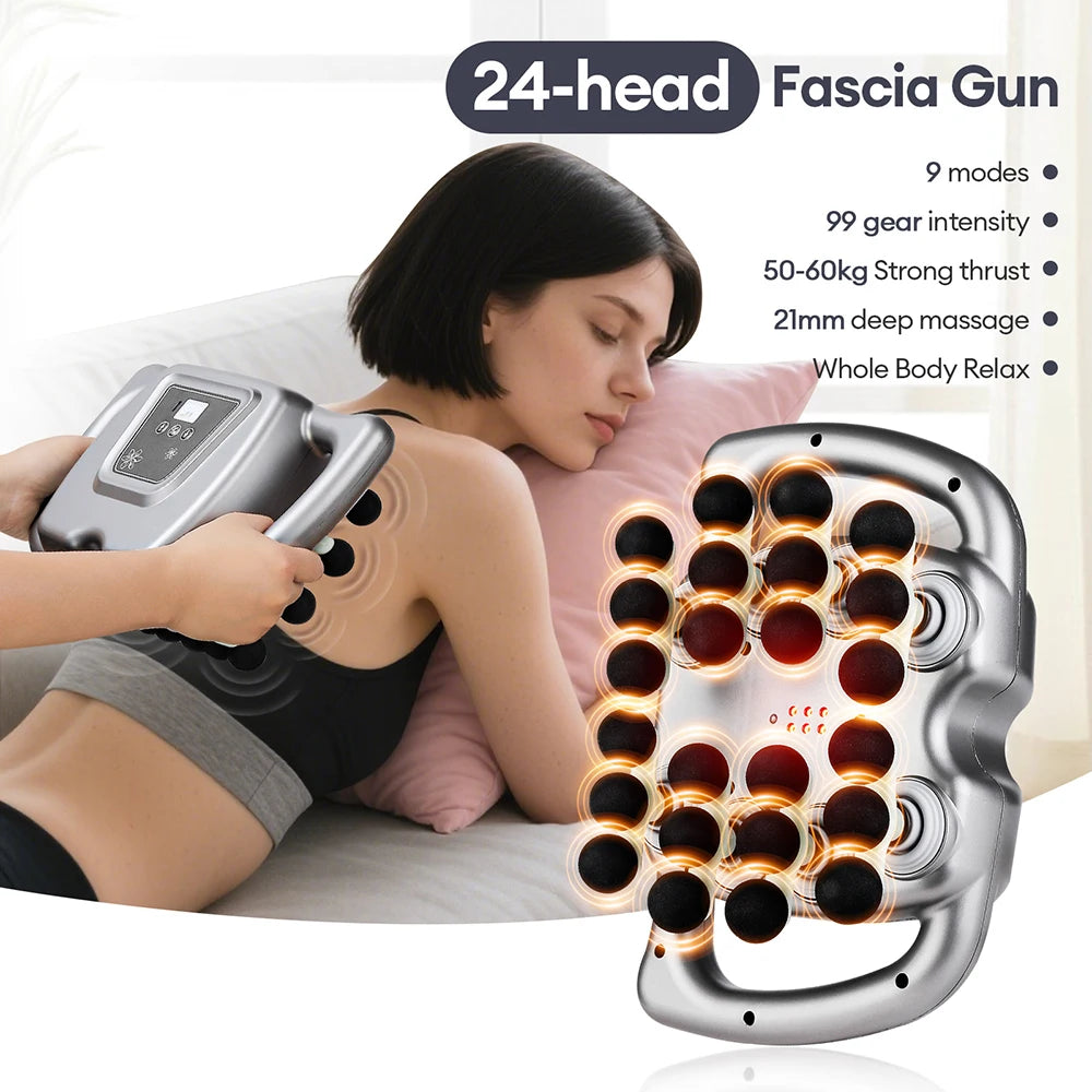 24-Head High Frequency Vibration Body Massage