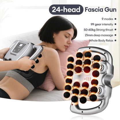 24-Head High Frequency Vibration Body Massage