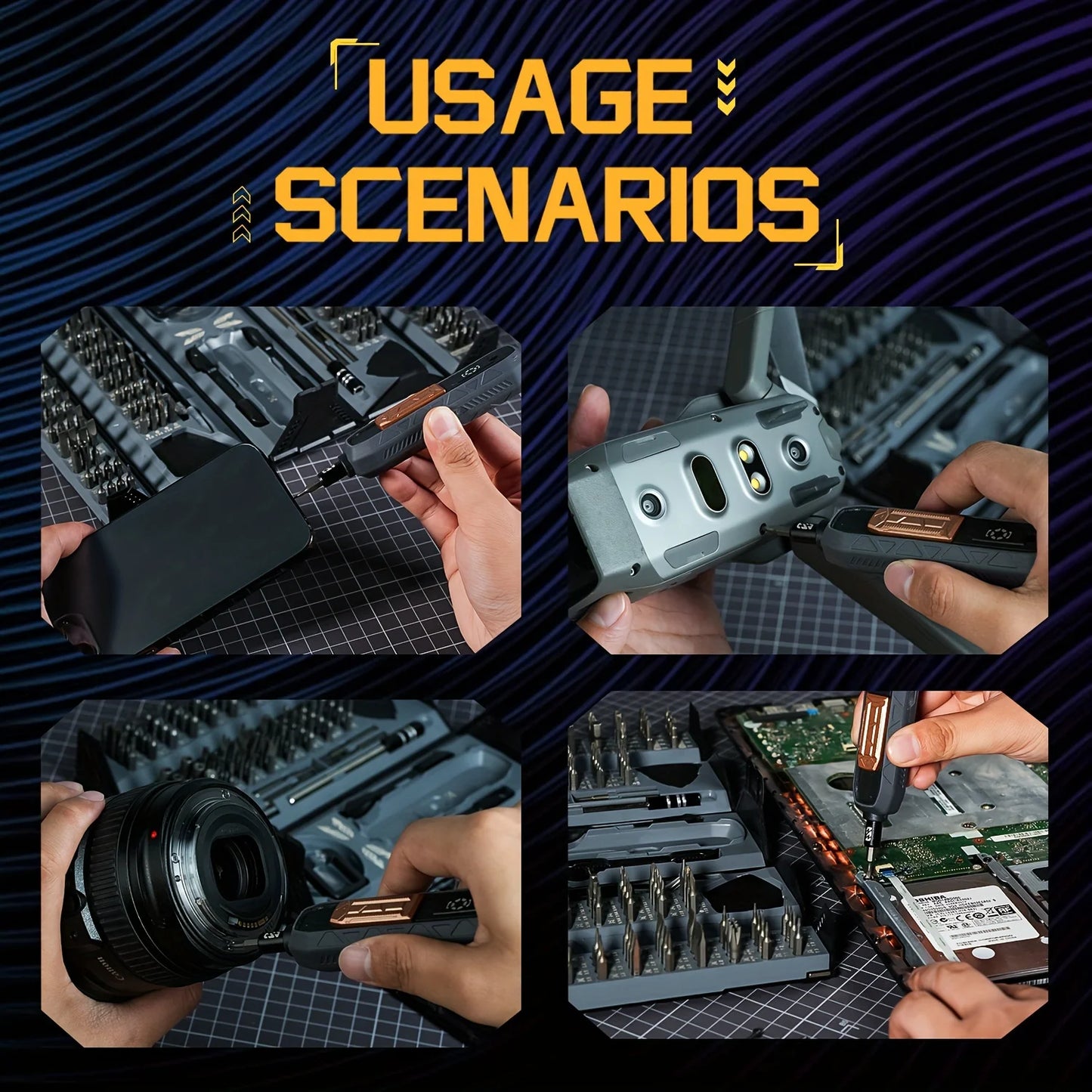 180 Multifunctional Screwdriver Set Magnetic