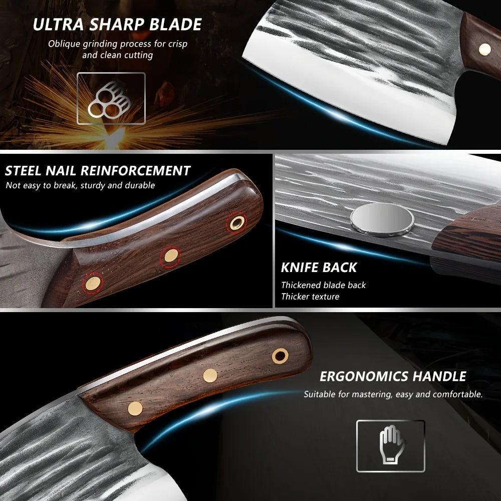 Japanese Knife Set 5Cr15 Stainless Steel