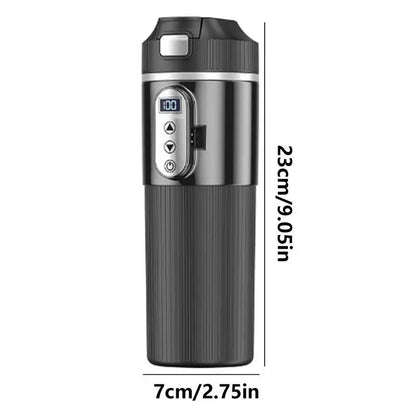 Heated Coffee Mug 12/24V Stainless Steel