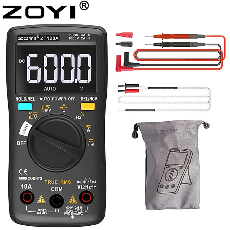 Fully-Auto Pocket Digital Smart Multimeter Tool